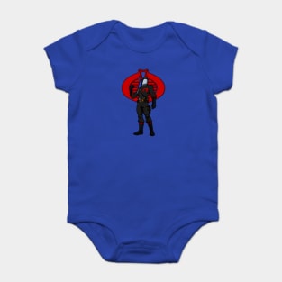 Cobra Commander - Helmet Dark Baby Bodysuit